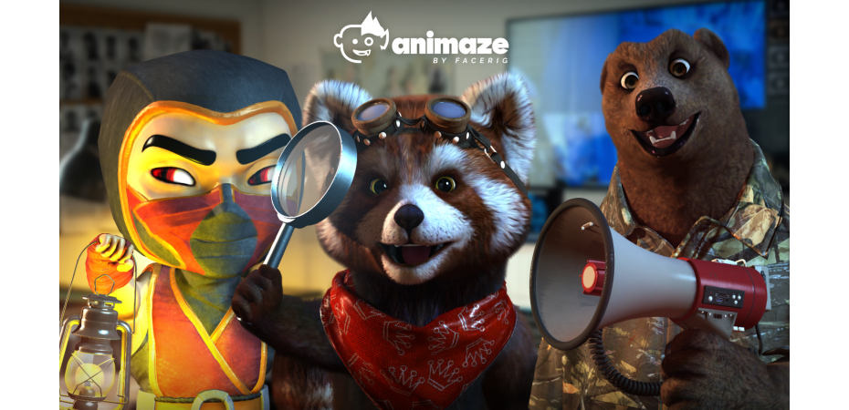 New Animaze props for Animaze avatars