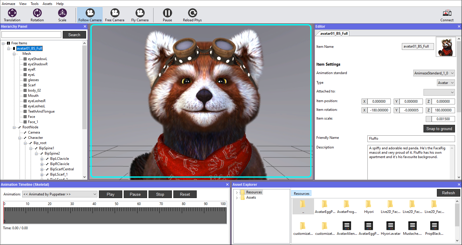 Avatar Editor | Rig Your Own Avatar with Animaze