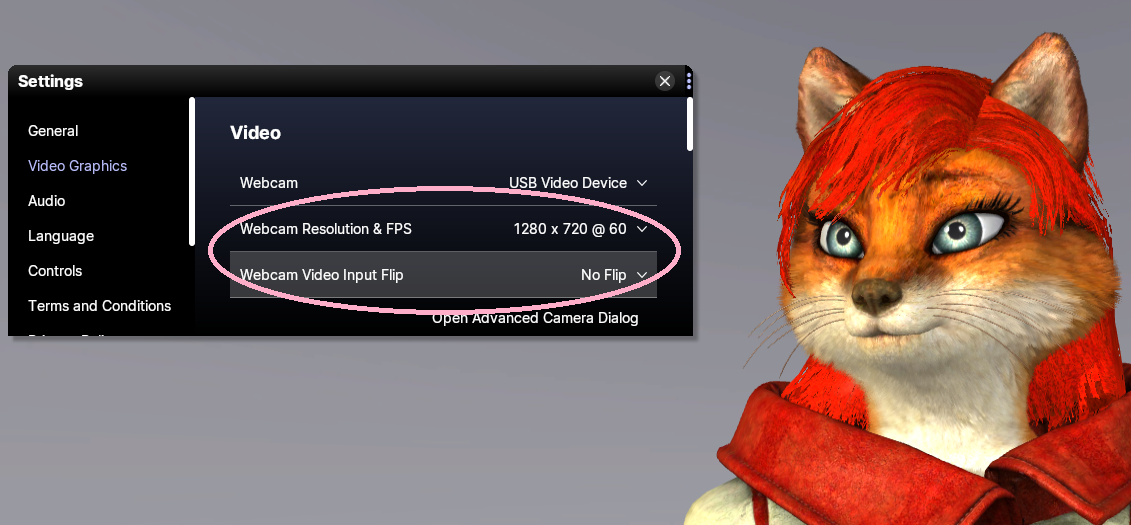 configure facerig for new camera configure facerig for new camera